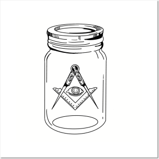 Freemason Jar Posters and Art